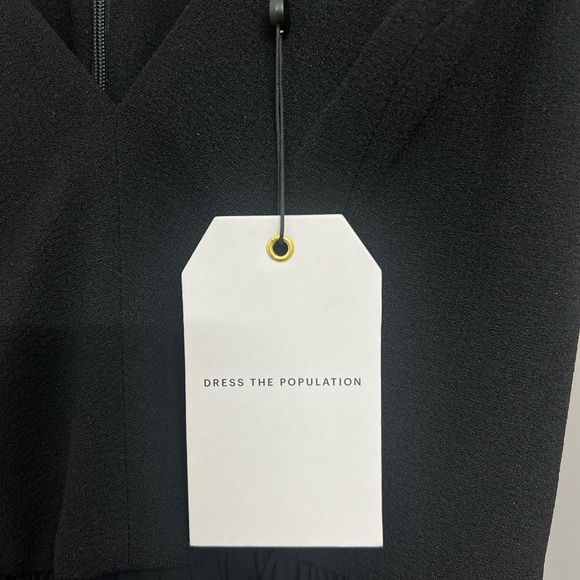 Dress the Population-Alicia Lace-Hem Dress - Picture 11 of 16